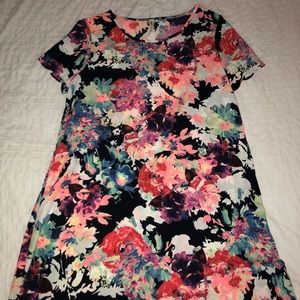 Chiffon Floral Dress